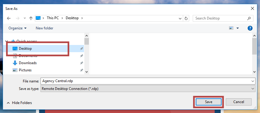 Download using IE